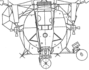 Lunar Module Drawing 