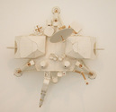 Munin Study Model, 2007, foam core, wood, paper, glue, 28 x 33 x 19 inches (71 x 84 x 48.5 cm)