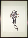 Device To Permit Smoking In Space, 2007, marker and pencil on paper, 24 3/16 x 18 5/16 inches (61.5 x 46.2 cm)
